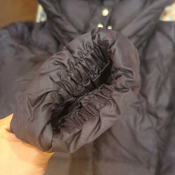 Michael kors down puffer jacket women small black ish - Picture 8 of 10